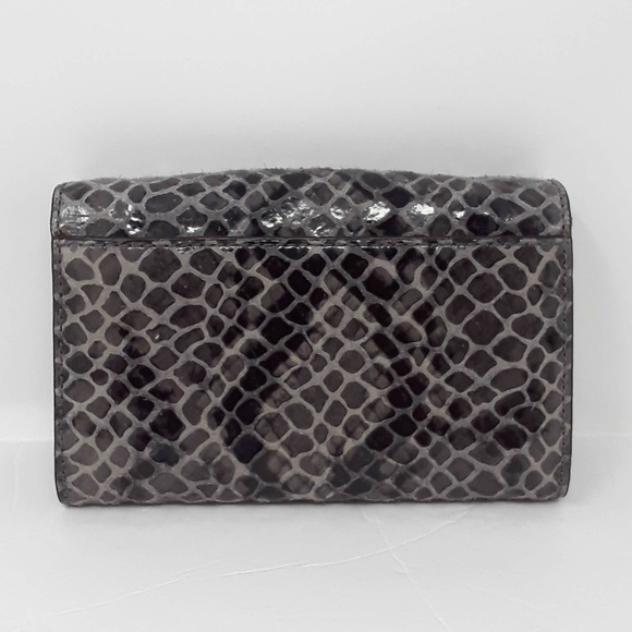 MICHAEL KORS Snakeskin Clutch Wallet Purse - Picture 6 of 6